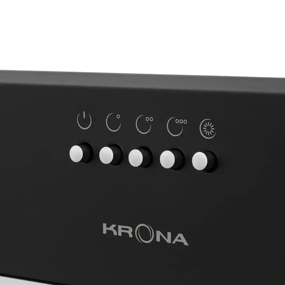 Встраиваемая вытяжка Krona ADEL 600 BLACK PB