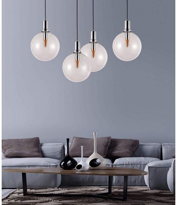 Подвесной светильник LUMINA DECO Dorito LDP 1212-250 GY+CHR
