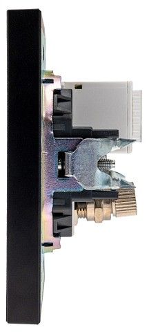 ТВ-розетка и розетка Ethernet RJ-45 без рамки Kranz STRONG KR-78-0722-5