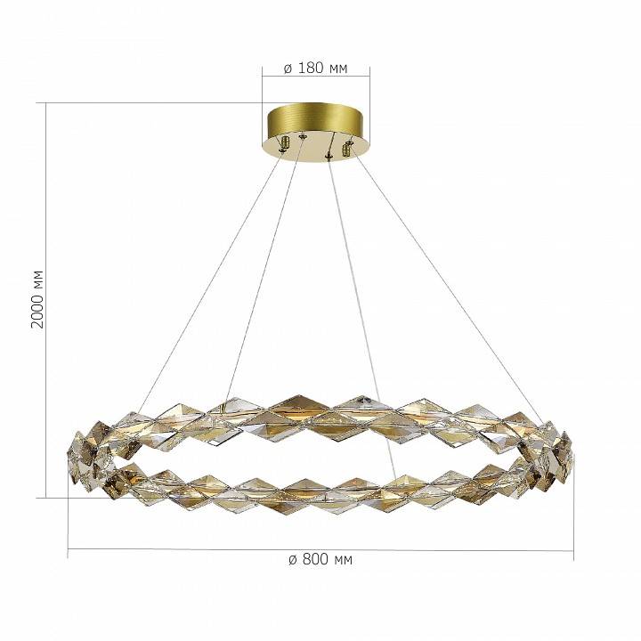 Подвесной светильник ST-Luce Diamanta SL6009.213.01