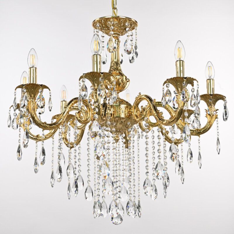 Подвесная люстра Bohemia Ivele Crystal AL7901 AL79101/8/250 B G