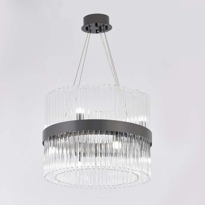 Подвесная люстра Arte Milano Бари 430110.400.8.G9.B1 BK