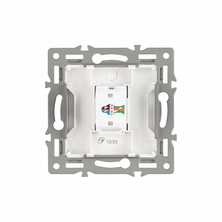 Розетка Ethernet RJ-45 и со шторками, без рамки Arlight SCT 045301