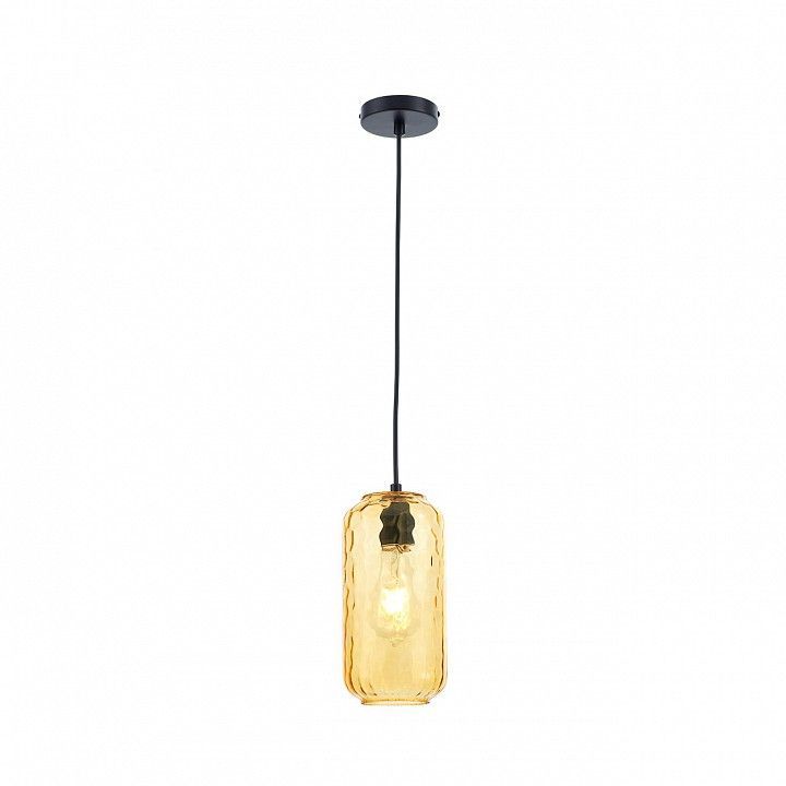 Подвесной светильник Escada Rise 10177/1S Black/Yellow