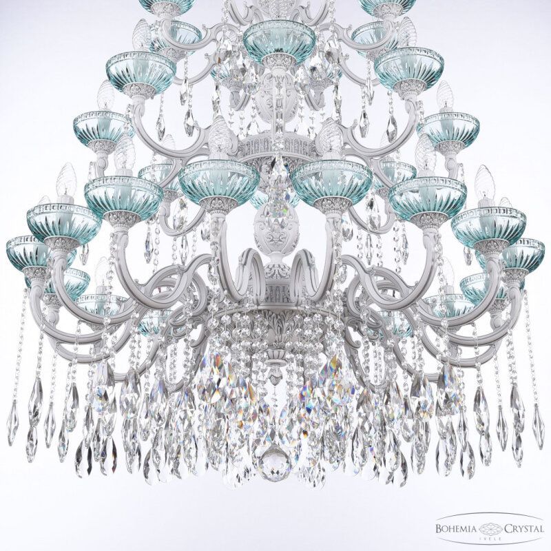 Подвесная люстра Bohemia Ivele Crystal AL7801 AL78101/16+8+8/300/3d A WMN P Birusa/M-1G