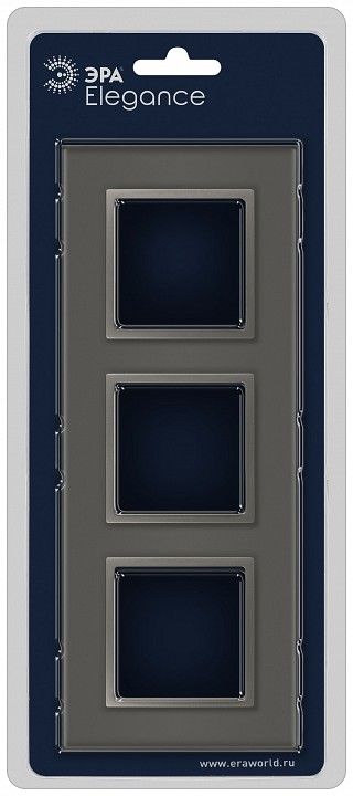 Рамка на 3 поста Эра Эра Elegance 14-5103-16