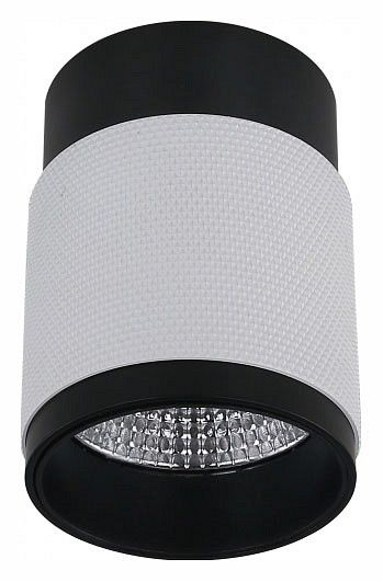 Накладной светильник iLedex Technical Delta 1955-10W-3000K-36 BK+WH