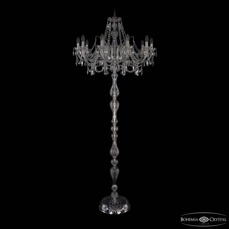 Торшер Bohemia Ivele Crystal 1411 1411T1/10/300-210 Ni