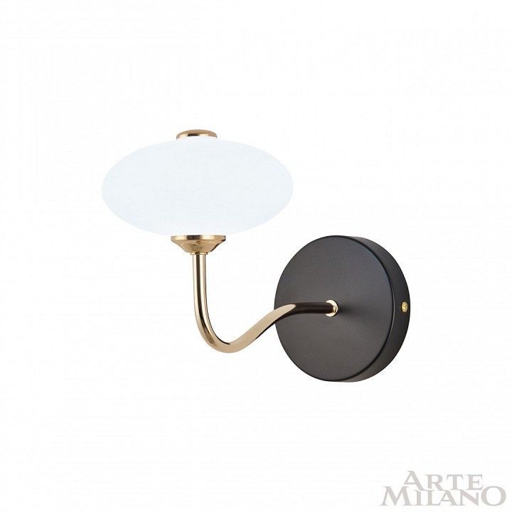Бра Arte Milano Neapolis-73908 273908/1B BK/GD