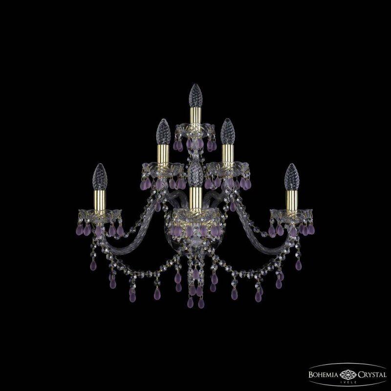 Бра Bohemia Ivele Crystal 1410 1410B/3+2+1/240 G V7010