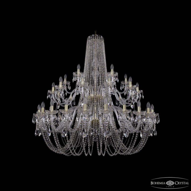Подвесная люстра Bohemia Ivele Crystal 1402 1402/24+12+6/530/2d G