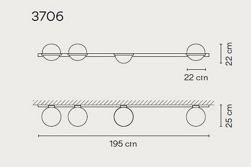 Бра Imperiumloft Palma 22,93726