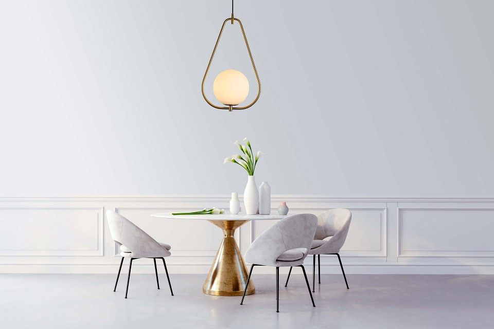 Подвесной светильник LUMINA DECO Panari LDP 6832-200 WT+MD