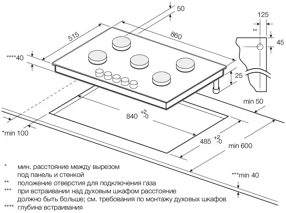 Варочная панель Graude GS 90.1 E
