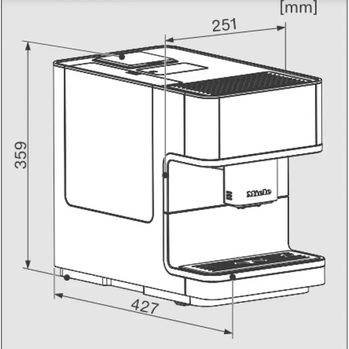 Кофемашина Miele CM 6160  LOWS