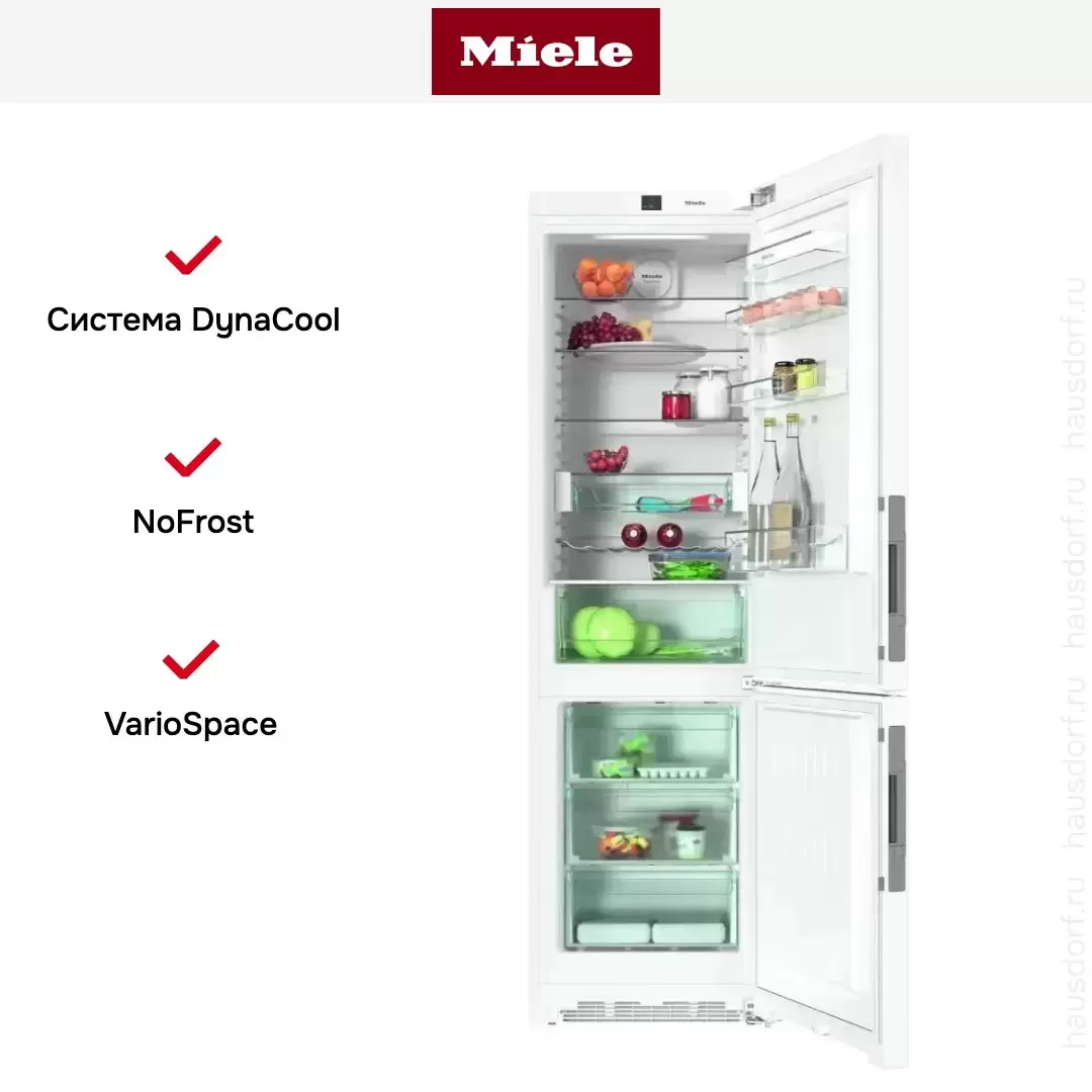 Холодильно-морозильная комбинация Miele KFN 29233 D ws