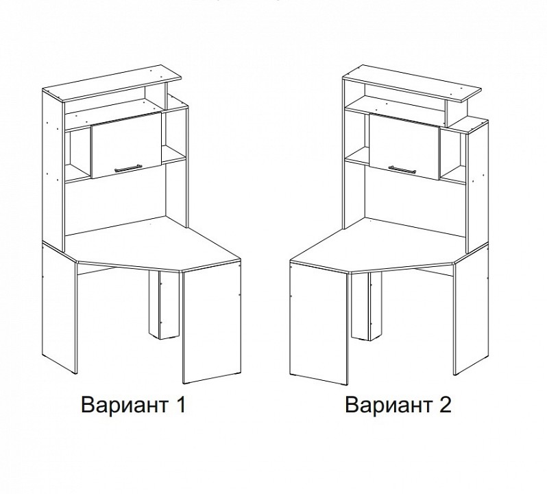 Стол компьютерный Квартет