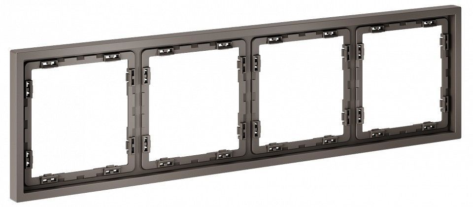 Рамка на 4 поста Voltum S70 VLS100414