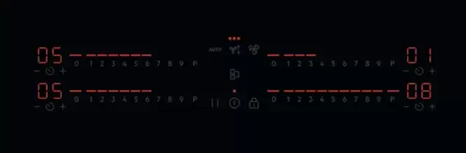 Варочная панель с вытяжкой AEG NCH74B01AB