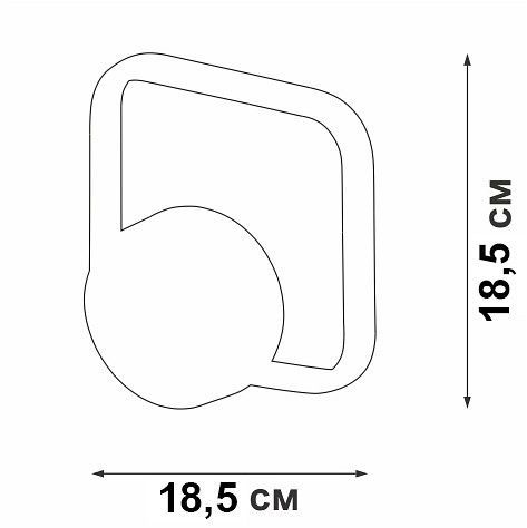 Бра Vitaluce V46120 V46120-1/1A