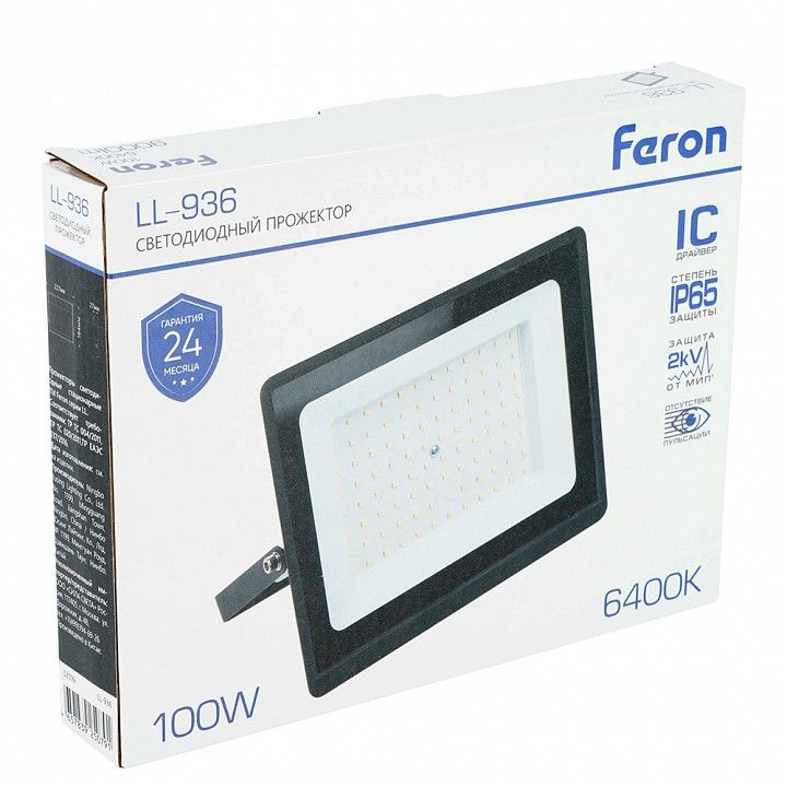 Настенно-потолочный прожектор Feron  52109