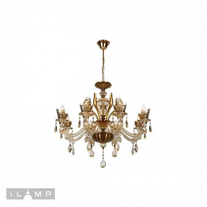 Подвесная люстра iLamp Asia 61078-8 BR
