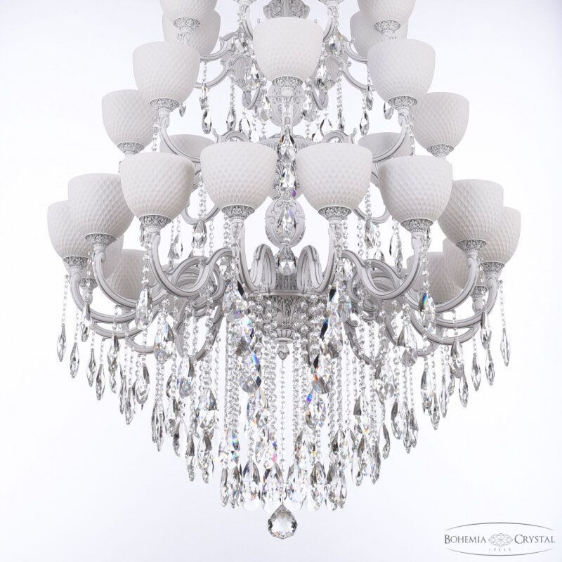 Подвесная люстра Bohemia Ivele Crystal AL7801 AL78101/16+8+8/300/3d B WMN P1 U Wave