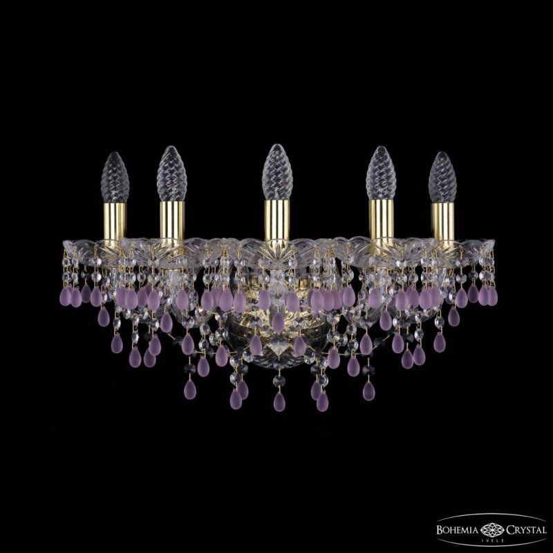 Бра Bohemia Ivele Crystal 1410 1410B/5/160/XL G V7010