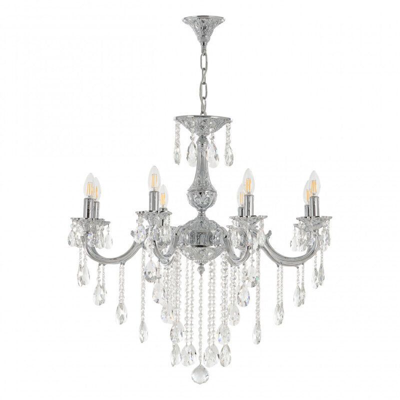 Подвесная люстра Bohemia Ivele Crystal AL7801 AL78101/8/250 B NW