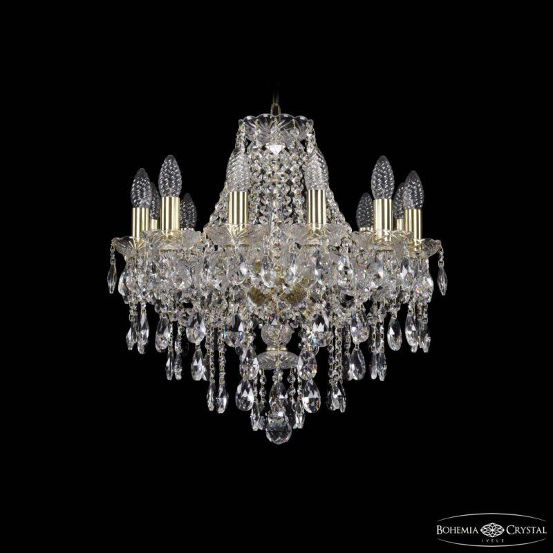Подвесная люстра Bohemia Ivele Crystal 1415 1415/12/165 G