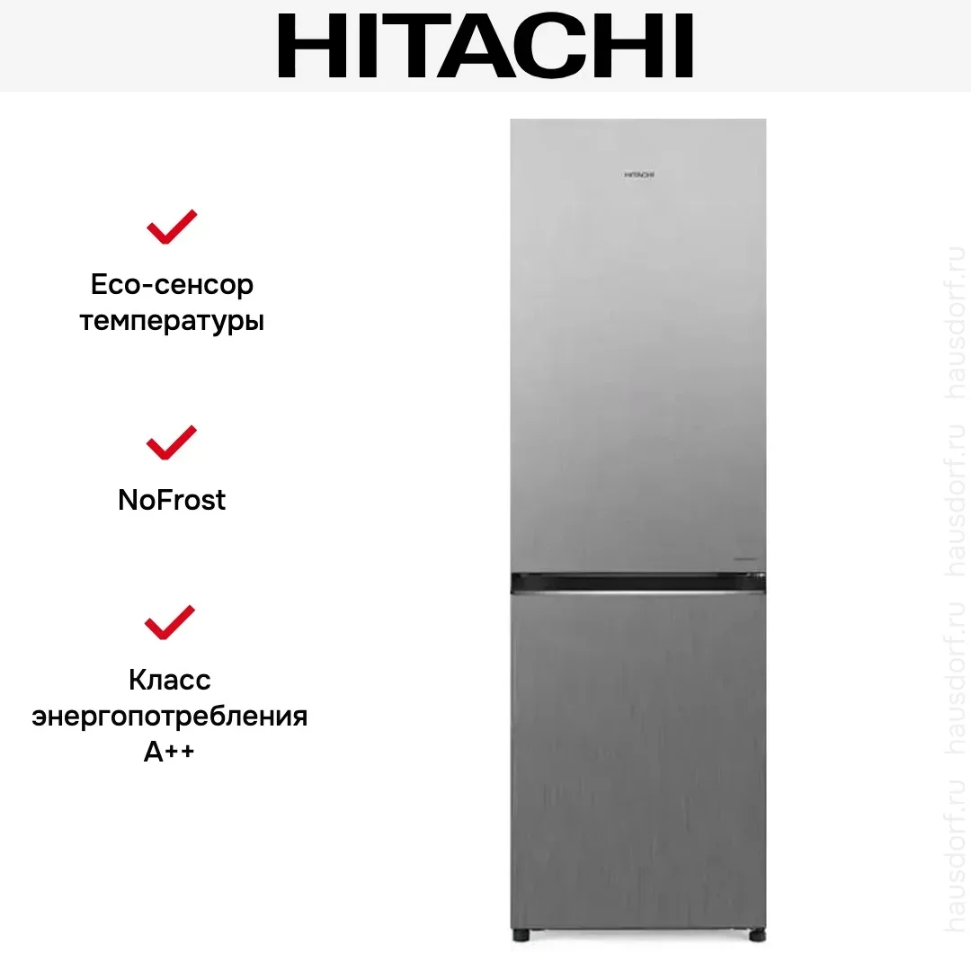 Холодильник Hitachi R-B 410 PUC6 PSV
