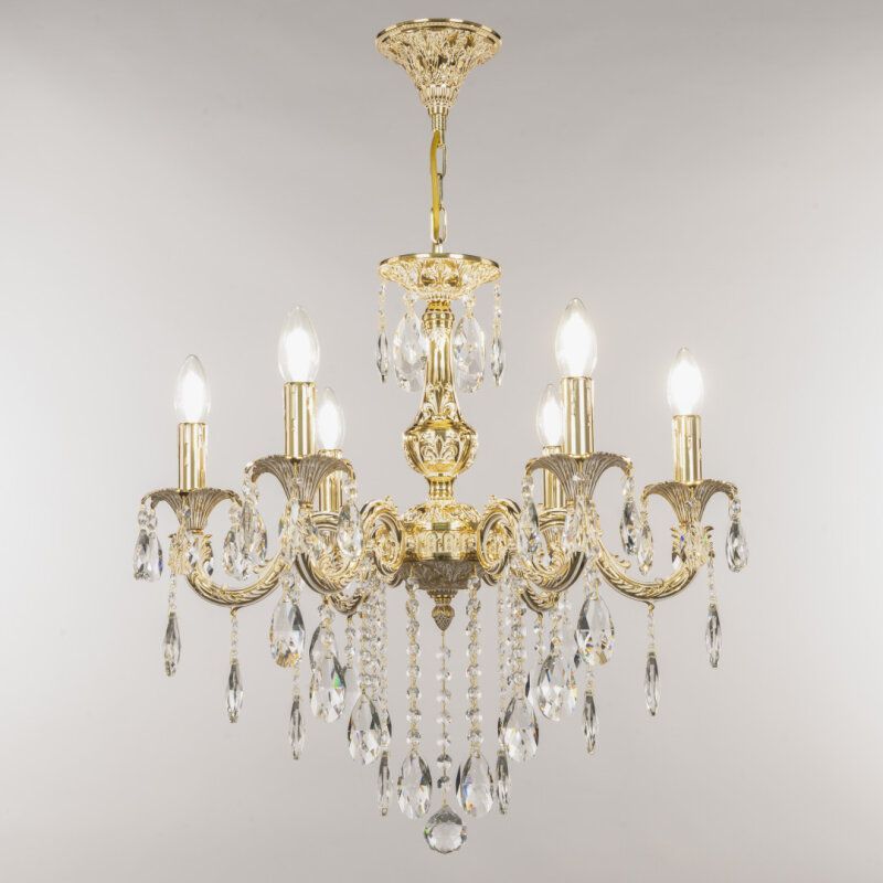 Подвесная люстра Bohemia Ivele Crystal AL7901 AL79101/6/175 B GW