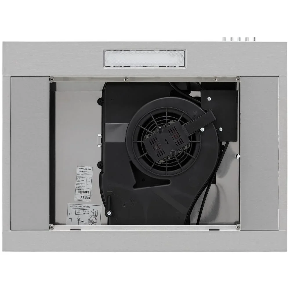 Встраиваемая вытяжка KRONA JILLIAN 600 inox PB