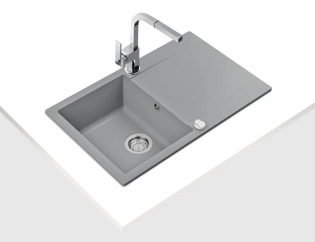 Мойка Teka Clivo 45 B-TQ ALUGRAUMETALLIC