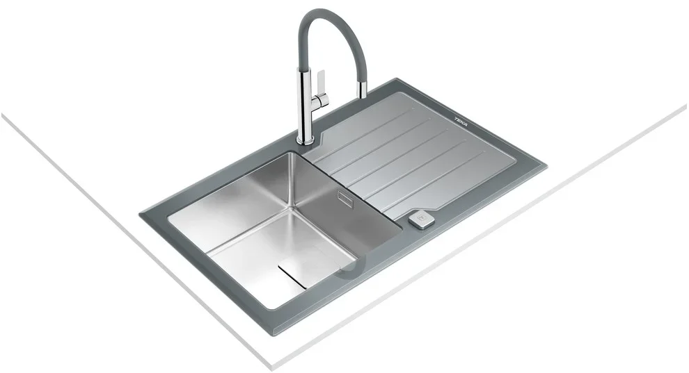 Мойка Teka Diamond RS15 1B 1D 86 STONE GREY