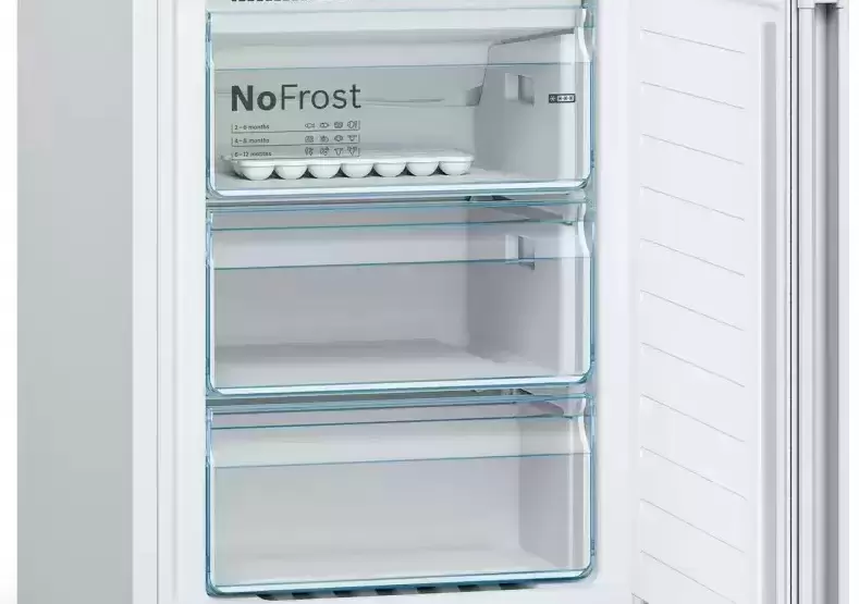 Холодильник с нижней морозильной камерой BOSCH KGN36NW21R