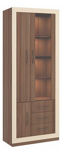 Шкаф-витрина Нобиле ШВтВ-ФСД-БЯН Шкаф-витрина Нобиле ШВтВ-ФСД-БЯН