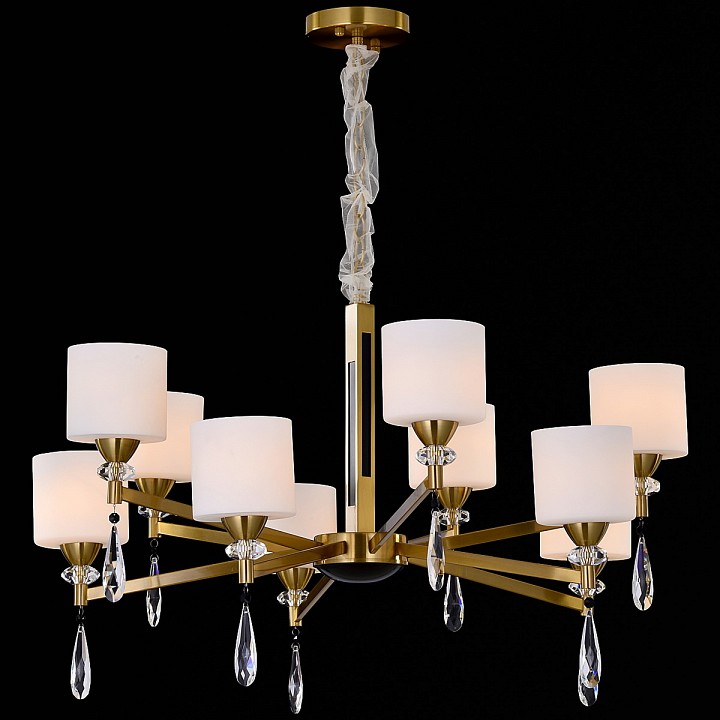 Подвесная люстра ILLUMICO IL5182 IL5182-10PLS-29 BRASS KELTIC