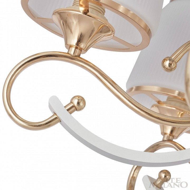 Подвесная люстра Arte Milano Florentia-3857 303857/6 Wh/Gd
