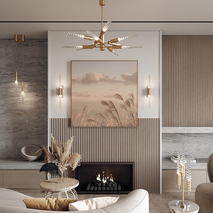 Настольная лампа декоративная Odeon Light Kolos 5449/9TL
