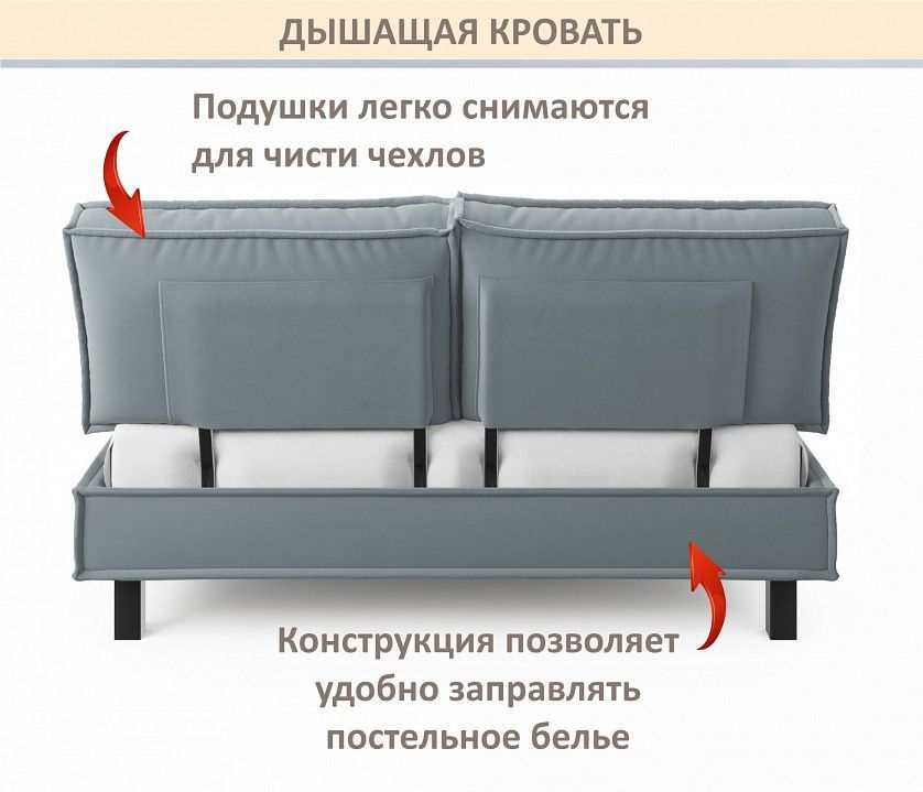 Кровать двуспальная Bali 1600