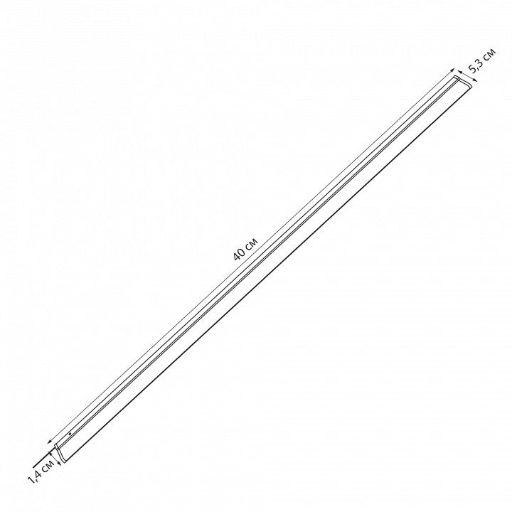 Накладной светильник Uniel Silver UL-00002884