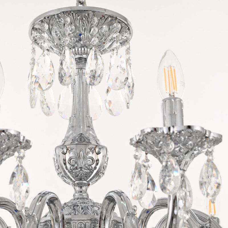 Подвесная люстра Bohemia Ivele Crystal AL7801 AL78101/12/300 A Ni