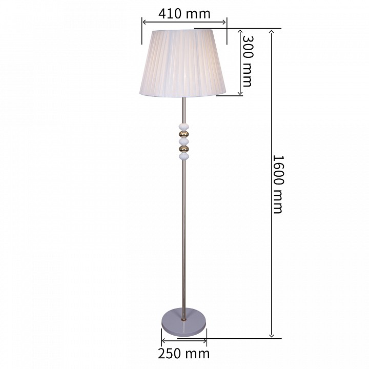 Торшер Reluce 02063-1 02063-0.6-01 WH-CR