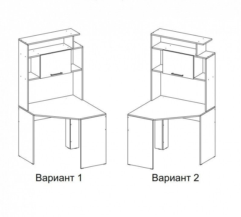 Стол компьютерный Квартет