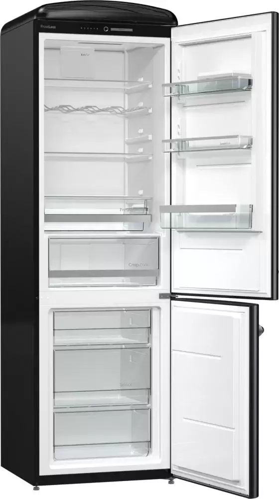 Двухкамерный холодильник Gorenje ORK 192 BK