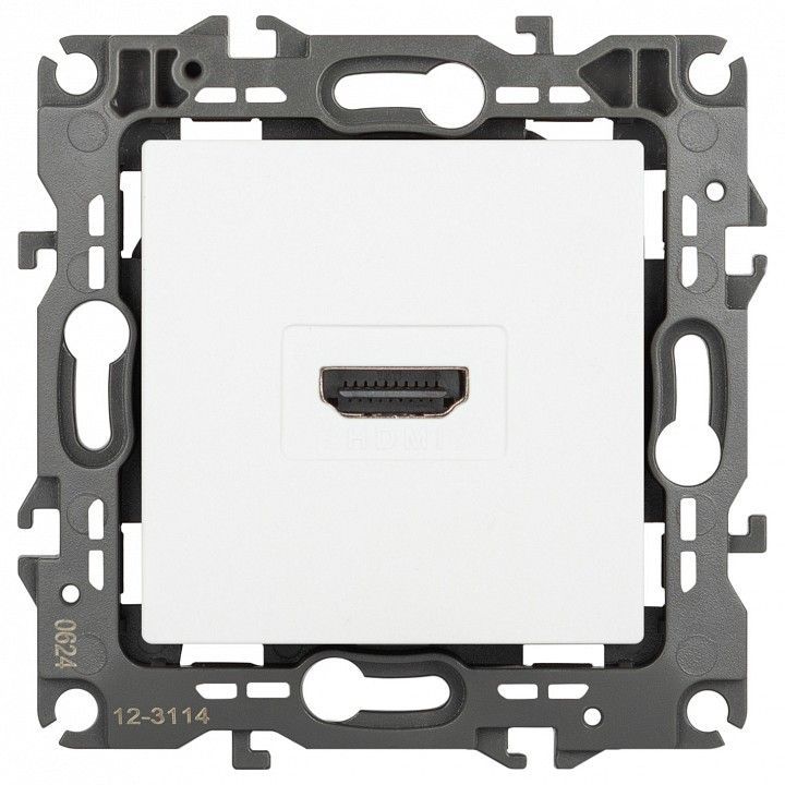 Розетка HDMI без рамки Эра Эра 12 12-3114-01М