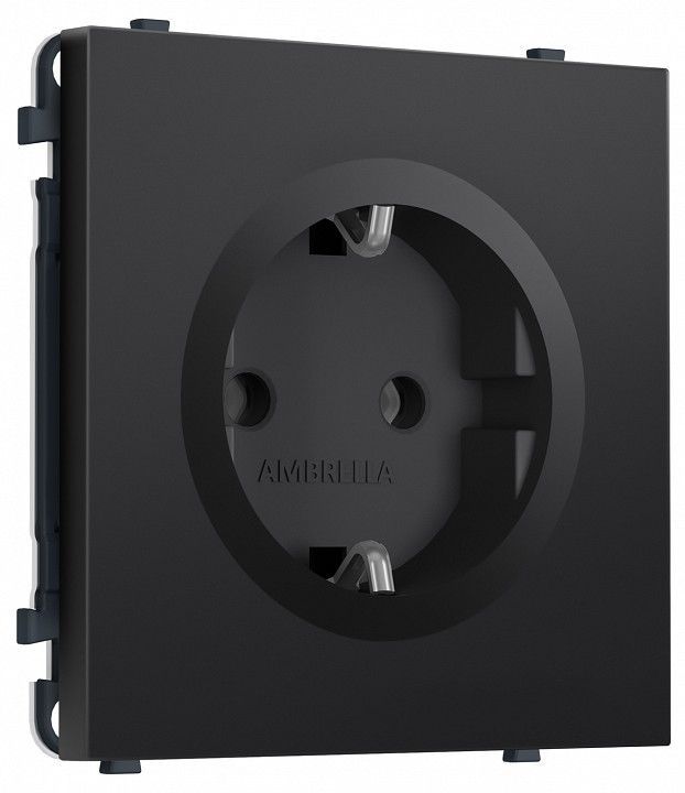 Розетка с заземлением, без рамки Ambrella Volt MS MS806010
