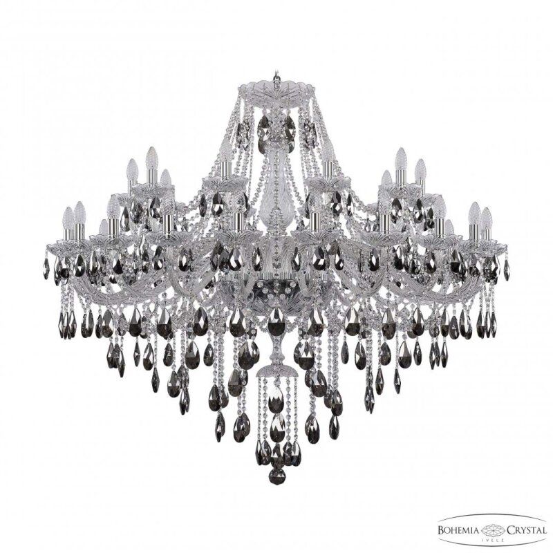 Подвесная люстра Bohemia Ivele Crystal 1415 1415/20+10/460 Ni K731