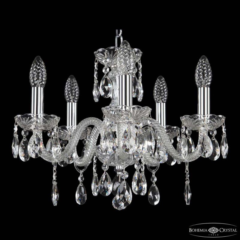 Подвесная люстра Bohemia Ivele Crystal 117 117/5/141 Ni